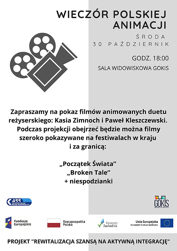 Wiecz�r Polskiej Animacji w GOKiS