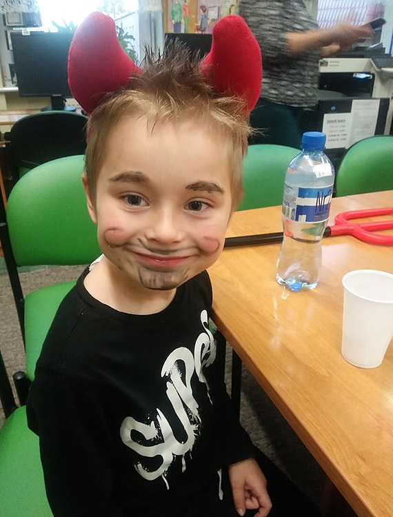 „Skrzatowe” Spotkanie  w dniu 29 X 2019 roku odby�o si� przeddzie� Halloween