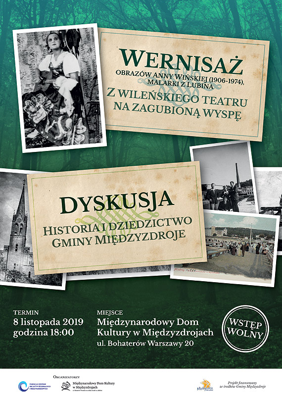 Wernisa obrazw Anny Wiskiej i dyskusja dotyczca historii i dziedzictwa Gminy Midzyzdroje