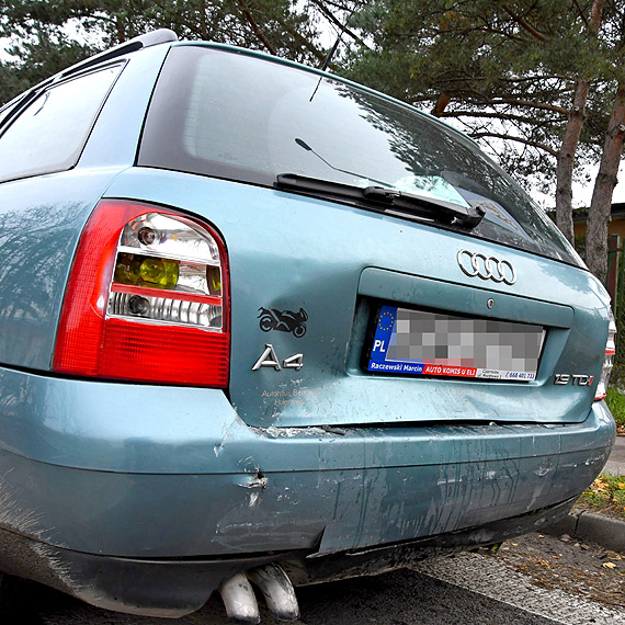 Niebezpieczna kolizja na pasach