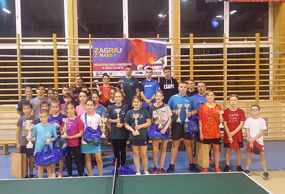 Mistrzostwa Powiatu Kamieskiego w Tenisie Stoowym w ramach projektu „Zagraj z Nami” przeszy do historii