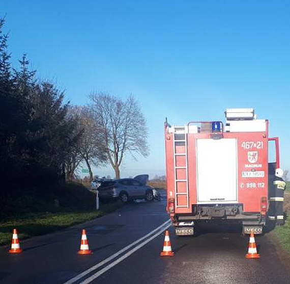 liska sobota na drogach! Dwie kolizje na drogach Powiatu Kamieskiego. Kierowcy - noga z gazu!!!