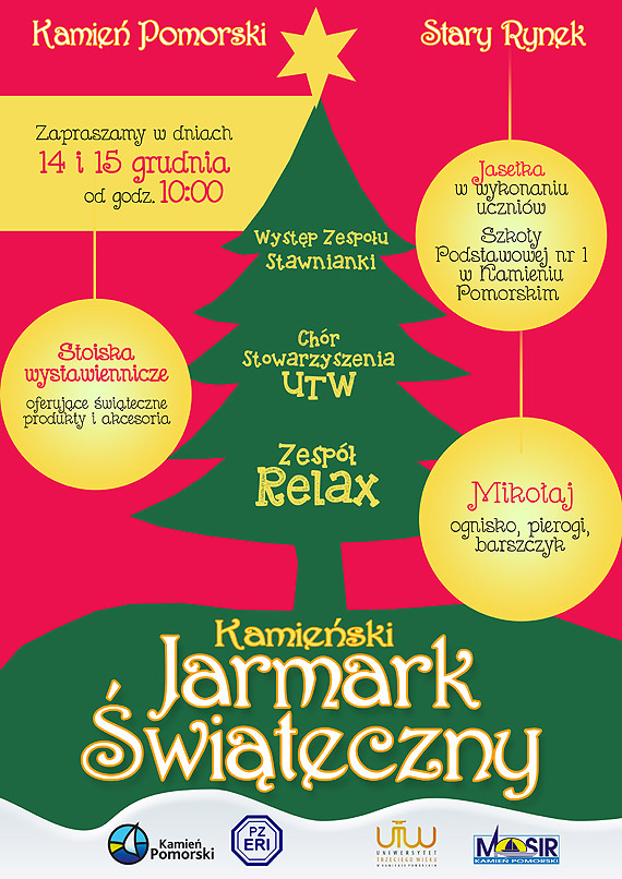 „Kamieski Jarmark witeczny” 14-15 grudnia 2019r.