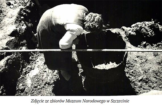 Galeria zdjęć z powojennych wykopalisk w Kamieniu Pomorskim