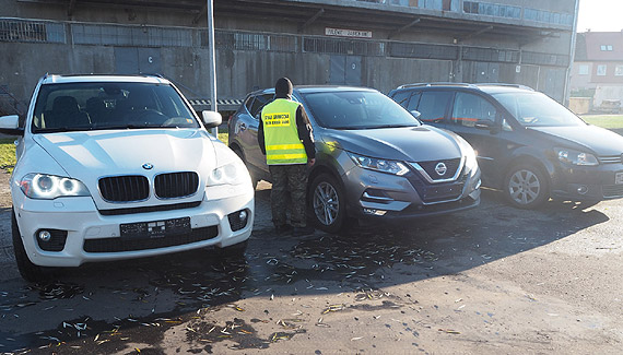 Samochody warte 255 tys. z zatrzymaa Stra Graniczna