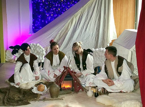 Misterium Bożonarodzeniowe „Pasterze” u Zarembiaków w Dziwnowie