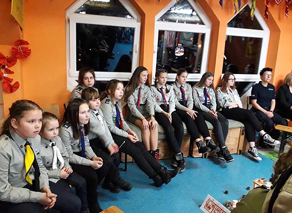 Wigilia harcerska i wielkie otwarcie harcówki