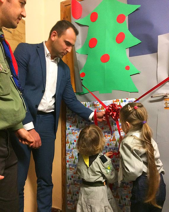 Wigilia harcerska i wielkie otwarcie harcówki