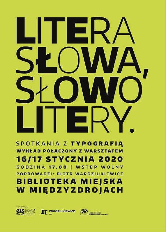 „Litera sowa, sowo litery” – 2 dni o typografii 