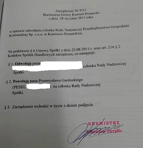 Wiedzieli wszyscy poza Burmistrzem? Ciekawe odpowiedzi Kuryy na pytania radnych