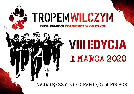 Zapisy na  VIII edycj biegu  „Tropem Wilczym. Bieg Pamici onierzy Wykltych” w Midzyzdrojach