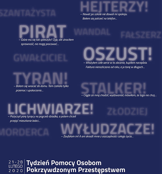 Tydzie pomocy osobom pokrzywdzonym przestpstwem