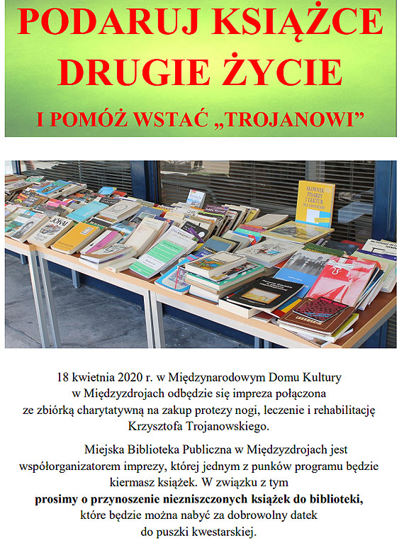 Pommy wsta „Trojanowi” przygotowania do zbirki charytatywnej na rzecz Krzysztofa Trojanowskiego z Midzyzdrojw