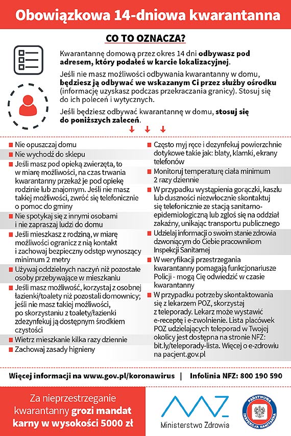 Miejsce kwarantanny w Gminie Dziwn�w