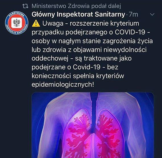 Gwny Inspektorat Sanitarny informuje