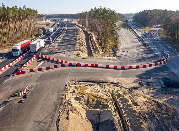 Jutro dodatkowe utrudnienia w ruchu na węźle Rzęśnica