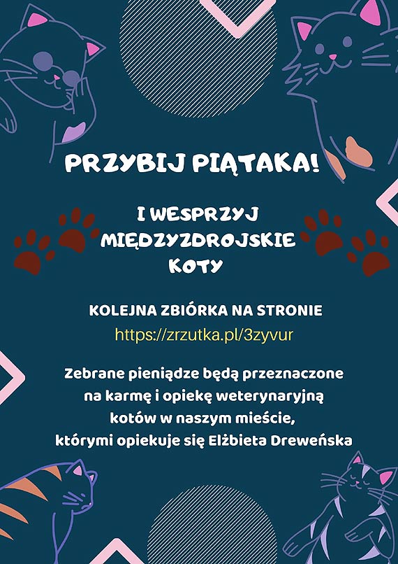 „Przybij pitaka” - wesprzyj midzyzdrojskie koty