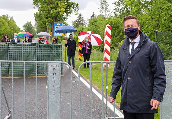 Marszałek Olgierd Geblewicz wraz z przedstawicielami Meklemburgii i Brandenburgii apelują o otwarcie granic