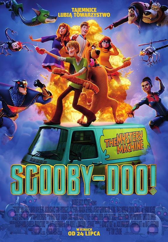 Scooby - Doo! w kinie Eva w terminie 24.07 - 06.08.2020