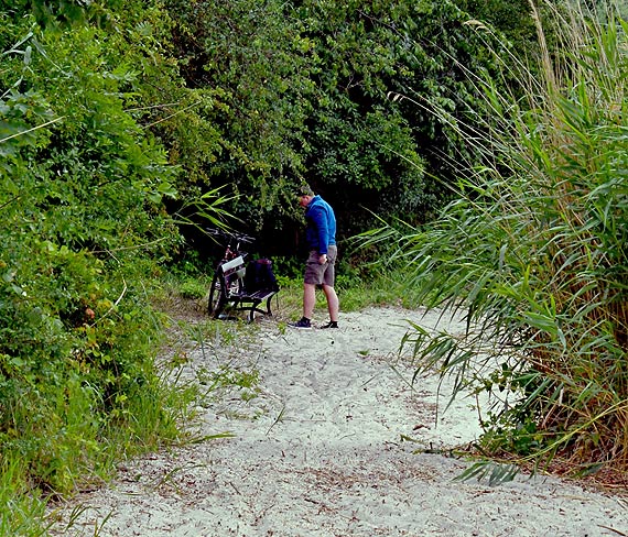 Spokojna, cicha pla�a w Wapnicy czeka nie tylko na turyst�w