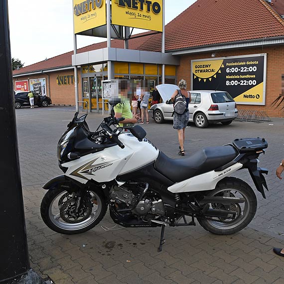 Wolin: Zderzenie motocyklisty z samochodem