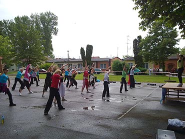 Kamień Pomorski: Ćwiczyły układy fitness