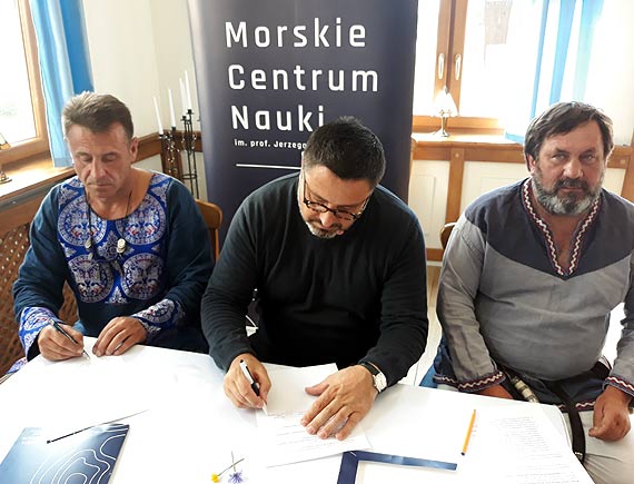 Morskie Centrum Nauki nawizao wspprac z Wikingami