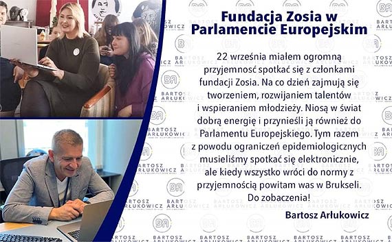 Fundacja Zosia w Parlamencie Europejskim