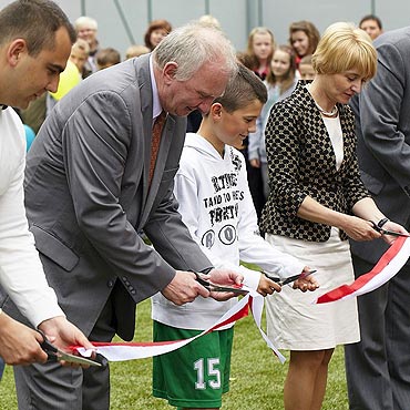Midzyzdroje: Otwarcie kompleksu boisk Orlik 2012