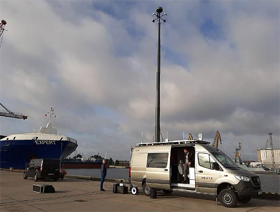 HERTZ SYSTEMS zapewnia ochron przed dronami w Porcie Szczecin