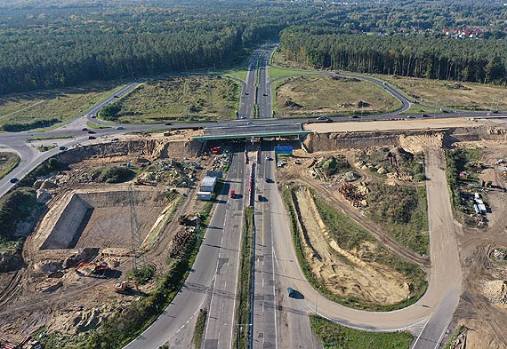 Zmiana organizacji ruchu na wle drogowym Szczecin Kijewo