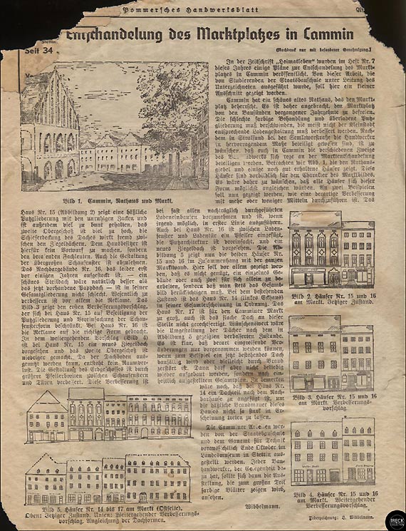 Plany przebudowy rynku z roku 1941