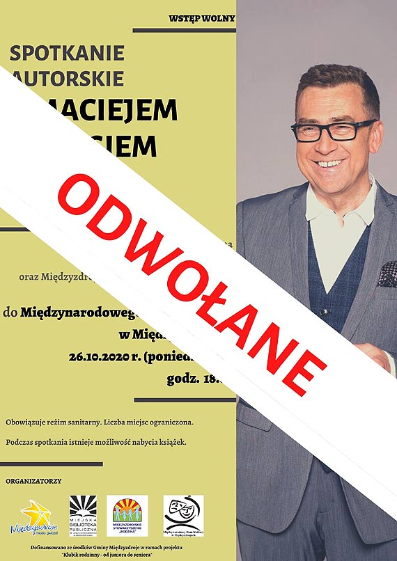 Spotkanie autorskie z Maciejem Orosiem odwoane!