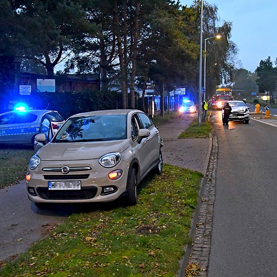 Międzyzdroje: citroen staranował fiata