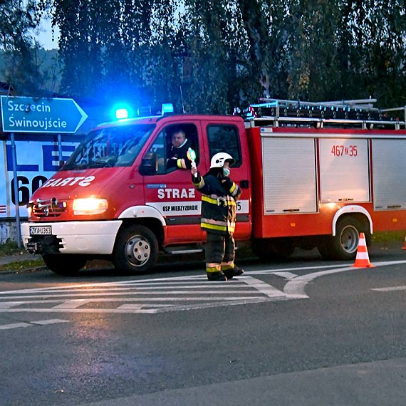 Międzyzdroje: citroen staranował fiata