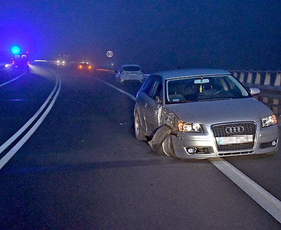 Głupota, czy nieuwaga na DK3 koło Międzyzdrojów