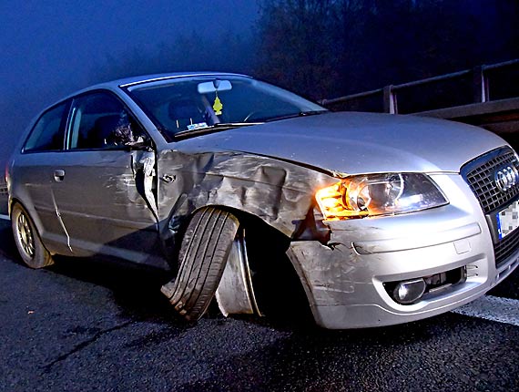 Głupota, czy nieuwaga na DK3 koło Międzyzdrojów