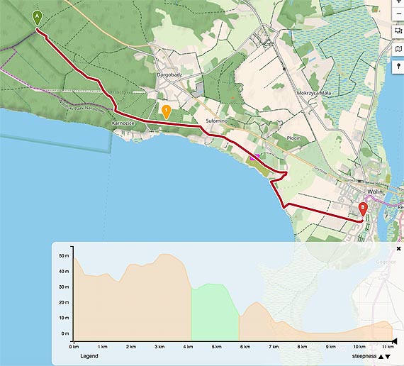 Rowerem wok Zalewu Szczeciskiego. Przetarg na kolejne 13 kilometrw