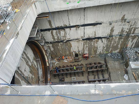 Po raz kolejny podgl�damy budow� tunelu. Zobaczcie film i  zdj�cia!