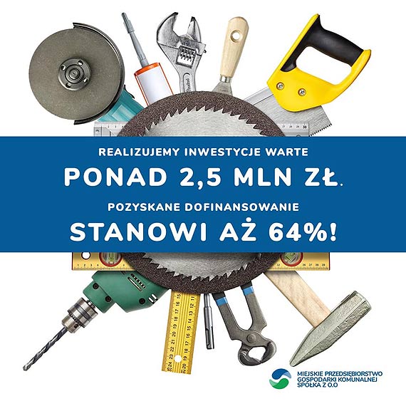 Nasze aktualne inwestycje warte s ponad 2,5 miliona zotych!