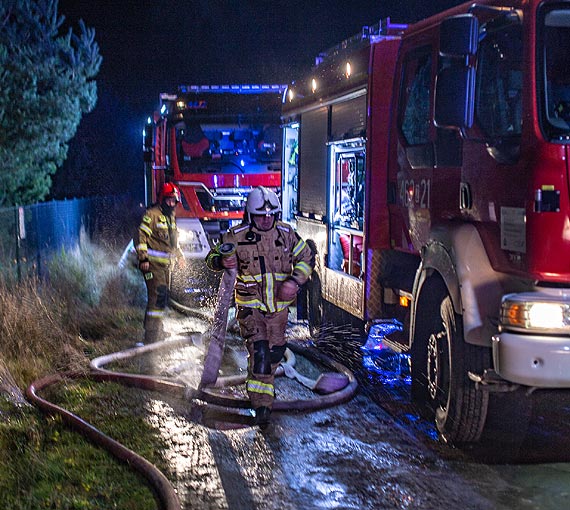 Tragedia w Koczewie! W poarze domku letniskowego zgina kobieta i zwierzta domowe