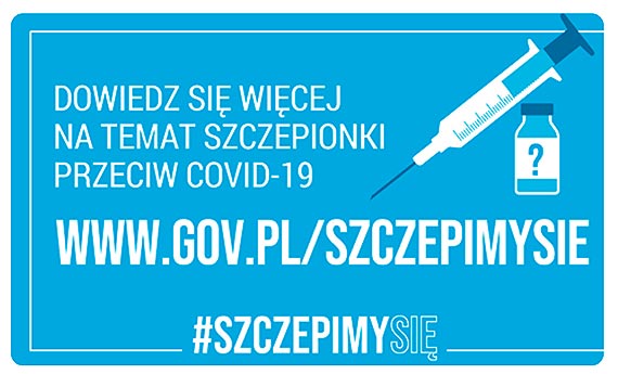 Informacja Burmistrza w sprawie szczepie przeciwko SARS COV-2 dla seniorw z Gminy Kamie Pomorski