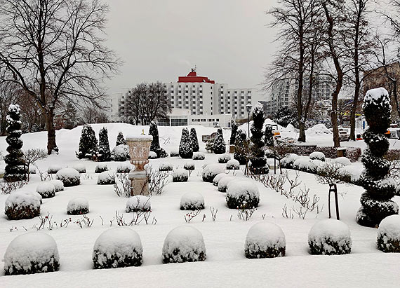 Mimo utrudnie� jakie niesie, zima w Mi�dzyzdrojach zachwyca!