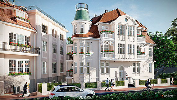 BAŁTYK w Międzyzdrojach powróci jeszcze piękniejszy. Perła architektoniczna Pomorza zmieni się w luksusowy apartamentowiec z historyczną restauracją SEEBLICK