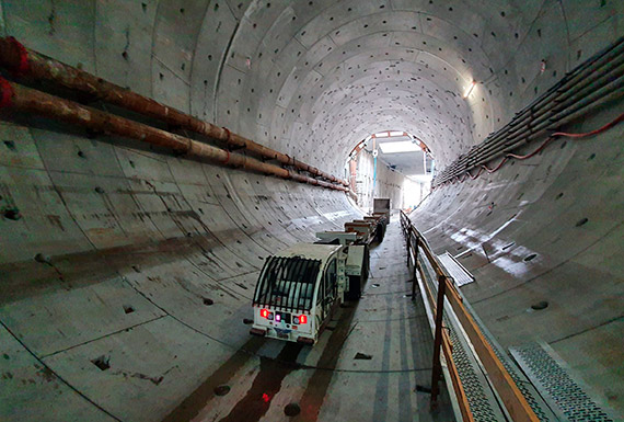 Drążenie tunelu w Świnoujściu nabiera rozpędu - 130 metrów wydrążone