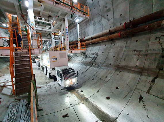 Drążenie tunelu w Świnoujściu nabiera rozpędu - 130 metrów wydrążone