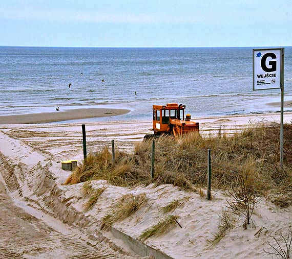 Latem b�dzie wi�cej miejsca do pla�owania! Pla�a w Mi�dzyzdrojach b�dzie poszerzana