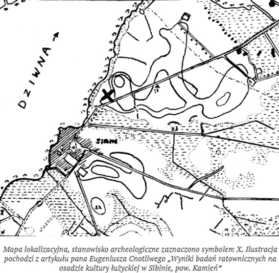 1960: Badania osady kultury �u�yckiej w Sibinie