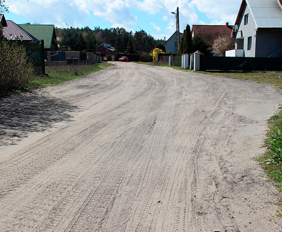 Przebudowa drogi gminnej w Dargobdzu