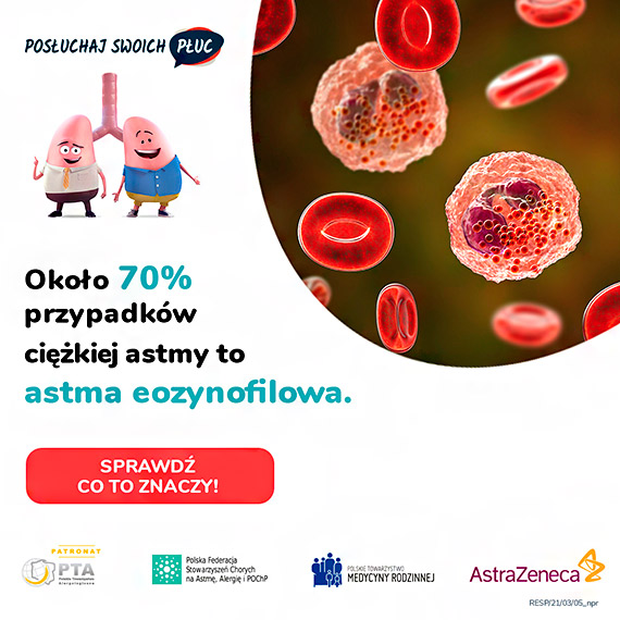 Bezpatna akcja diagnostyczna dla pacjentw z astm cik w ramach kampanii Posuchaj Swoich Puc